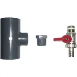 OKU Obermaier GmbH OKU Absorber-Entleerungsset für PVC-Verrohrung Ø 50 mit Entleerhahn