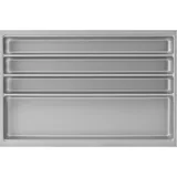 Agoform Scoop II Besteckeinsatz 474 x 716 x 59 mm Silber