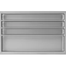 Agoform Scoop II Besteckeinsatz 474 x 716 x 59 mm Silber