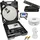 PremiumX Camping SAT Anlage komplett HD TV Receiver Satelliten-Finder Single LNB Kabel F-Stecker Koffer Camp-Zubehör