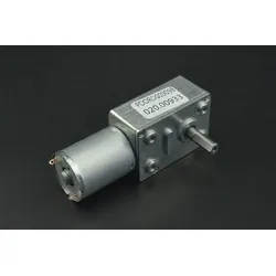 DFRobot Turbo Metal Gear Worm Motor, 40RPM, 8kgcm Drehmoment, 1:150 Untersetzung, PWM, 12V
