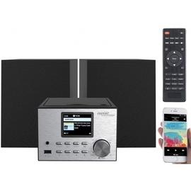 Auvisio Micro-Stereoanlage mit Webradio, DAB+, FM, CD, Bluetooth, USB, 60 Watt