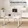 bümö Schreibtisch 160x80 cm Weiß