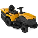 STIGA 598e Estate Akku-Aufsitzmäher, 56 V, 98 cm – Mulchfunktion, 240 l Fangkorb – Rasenflächen bis 13.000 m2