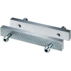 Brockhaus Ersatzbacken-Paar, mit Schrauben für „Heuer Front“, 120 mm