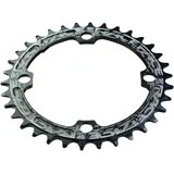 Race Face Narrow Wide Kettenblatt 104 mm 38 Zähne Schwarz