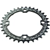 Race Face Narrow Wide Kettenblatt 104 mm 38 Zähne Schwarz