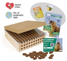 Zuchtset „Wildbienen” kompakt, 5-tlg.