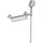 Hansgrohe Unica Haltegriff Comfort mit Ablage und Brausehalter weiß/chrom