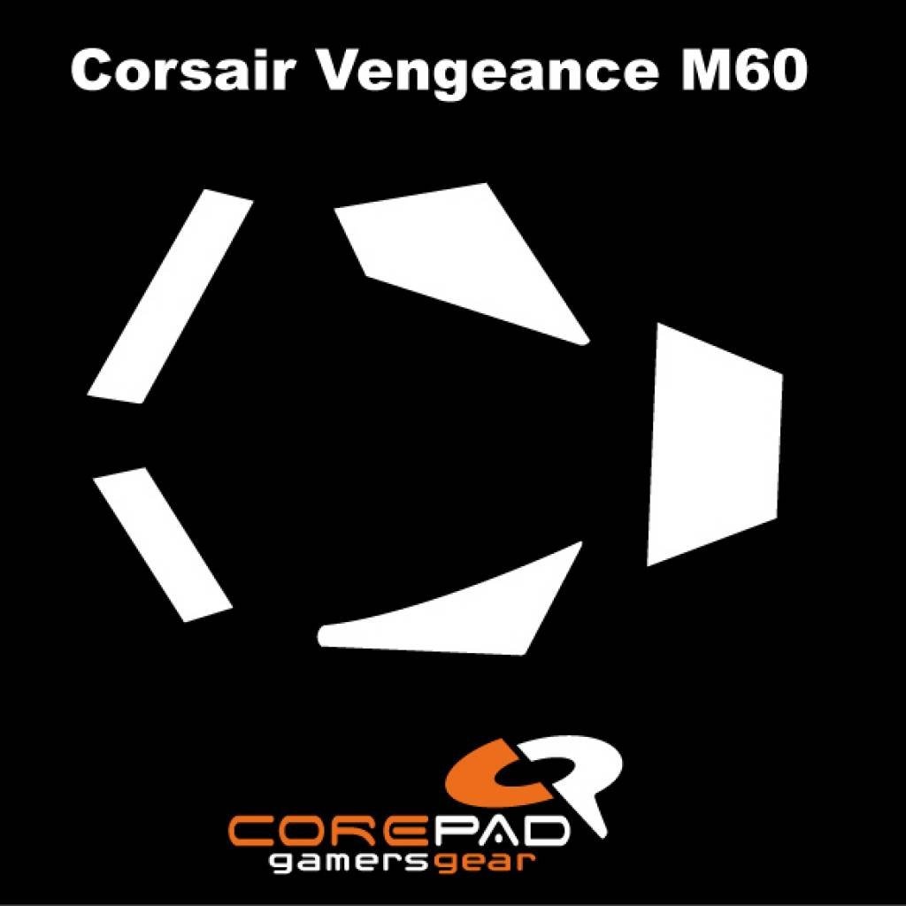 Corepad Mausfüße Skatez Pro 64 Corsair Vengeance M60 / M65 / Raptor M40