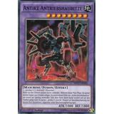 Konami - MP17-DE202 - Antike Antriebshaubitze - Common - DE - im Set mit Ultrapro Toploader - Yugioh