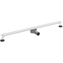 vidaXL 360° Duschablauf mit slim Modell Silber 100 cm Edelstahl 304,