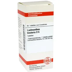 Lachnanthes Tinctoria D 6 Tabletten 80 St