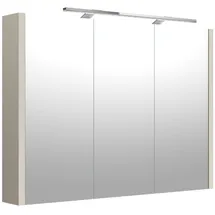 WELLTIME Badezimmerspiegelschrank »Joy«, Breite 78 cm, mit 2 Türen, mit LED, IP 44