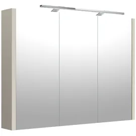 WELLTIME Badezimmerspiegelschrank »Joy«, Breite 78 cm, mit 2 Türen, mit LED, IP 44