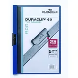 Durable Klemmmappe DURACLIP 60 - 2209 220907 DIN A4 dunkelblau