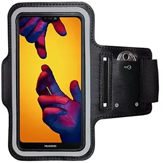 CoverKingz Sportarmband für Huawei P20 Lite - Handy Armband Schwarz