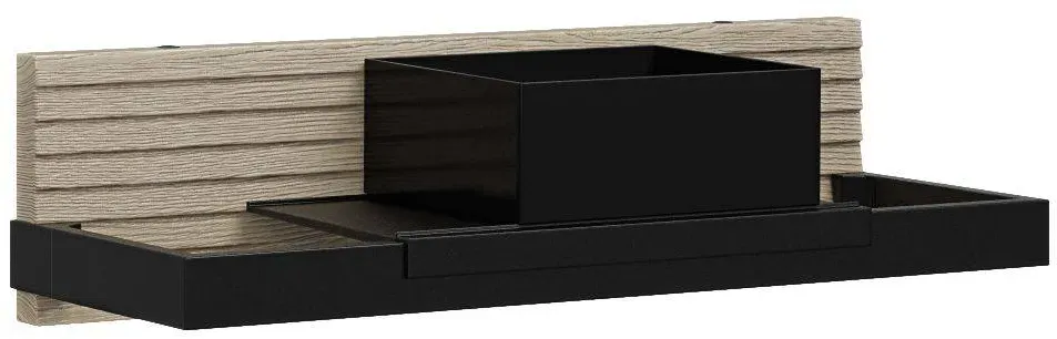 burgbad Fiumo Wandboard 117x450x150 Eiche Dekor Cashmere - Eiche Dekor Cashmere