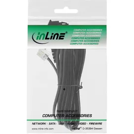 InLine Inline® TAE-F Kabel, für Telekom/Siemens-geräte, TAE-F St an RJ11 St, 3m