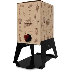 LISA - Bacchus 3 Liter Halterung Bag in Box - Rotwein