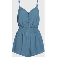 O'Neill Thin Strap Buttoned Romper copen blue L