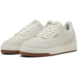 Puma Shuffle Downtown SD Herren Weite M Warmweiß/Vapor Grau/Puma Gold 48