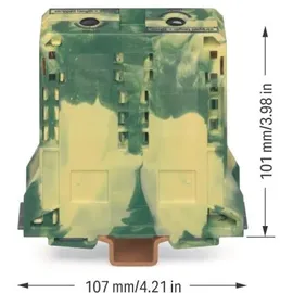 WAGO GmbH& Co. KG Schutzleiterklemme 25-95mmq gn/gelb 285-197