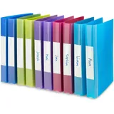 Rapesco DIN A4 25 mm Blau/Grün/Pink/Lila/Transparent 10 St.