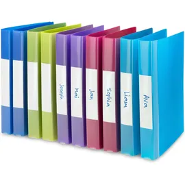Rapesco DIN A4 25 mm Blau/Grün/Pink/Lila/Transparent 10 St.