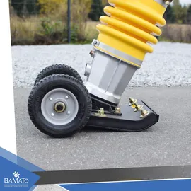 BAMATO Vibrationsstampfer V-90G mit Fahrwerk