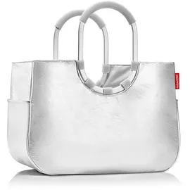 Reisenthel Loopshopper L silver crackle