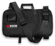 Dick Kochtasche für 34 Teile, ohne Bestückung, Moderne und superpraktische Kochtasche, mit Schultergurt, Farbe: schwarz