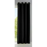 Gardinenbox Vorhang »Palermo« HxB 175x140 cm Schwarz,