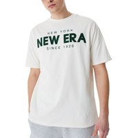 New Era T-Shirt 'Wordmark' - Schwarz,Weiß - S