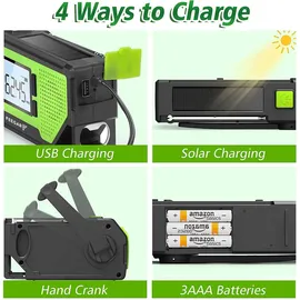 FEEGAR F Notfall Solar Radio OZE Pro schwarz