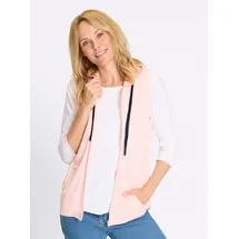 Classic Basics Sweatweste in hellrosé, | Gr.: 48,