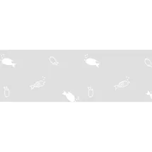 Ursus Transparentpapier 115 g/qm A4 25 Blatt White Line Fische