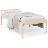 vidaXL Seniorenbett 75 x 190 cm Brown