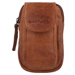 Greenland Nature Montana Gürteltasche Leder 9 cm Handyfach natur