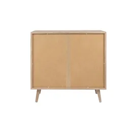Finori Kommode Bali 80 x 80 x 40 cm Braun / Mehrfarbig