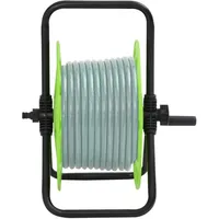 VidaXL Schlauchtrommel Freistehend für 45 m 1/2" Schlauch Stahl