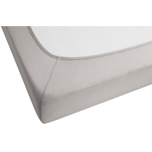 biberna 0077144 Feinjersey 90 x 190 - 100 x 200 cm sturmgrau