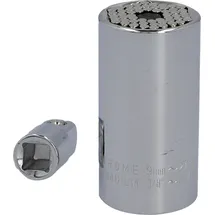 CARTREND Universal Stecknuss 9-27 mm mit Adapter