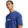 adidas Linear Single Jersey Tee dunkelblau/weiß 3XL