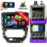 ESSGOO DAB+ Android15 Autoradio für VW Golf 4 MK4 1997-03 Carplay GPS Navi BT Autoradio (RDS, 4+64GB(optional), Digitalradio (DAB), FM, AM, Carplay Android Auto Bluetooth EQ USB GPS Navi WIFI Touchscreen) schwarz