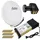 Fuba PremiumX Satelliten-Komplettanlage Fuba DAA 850 G Satellitenschüssel Alu Grau 5/12 Multiswitch LNB F-Stecker, 1 SAT 12 Teilnehmer