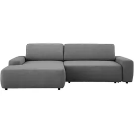 Home Affaire Eckcouch Cord 2-Sitzer Grau
