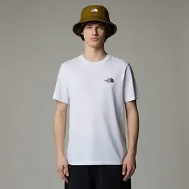 The North Face S/S Simple Dome Tee T-Shirt mit Label-Print Modell Weiss, L