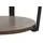 Beliani Orick Dunkelbraun MDF 50 x 57 x 50 cm