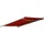 MCW Ersatz-Bezug für Markise H123 4,5 x 3 m Bordeaux-Rot